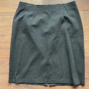 Eileen Fisher Grey Pencil Skirt Size XL